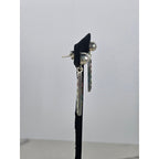 Vintage Rainbow Bar Drop Earrings with Pearl-Style Studs