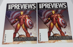 Lot of 4 Copies of Marvel Previews Special Initiative Edition 2007