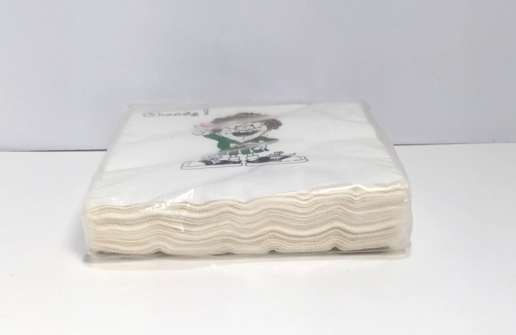 Vintage Reed's Paper "CHEERS!" Napkins - 24 count