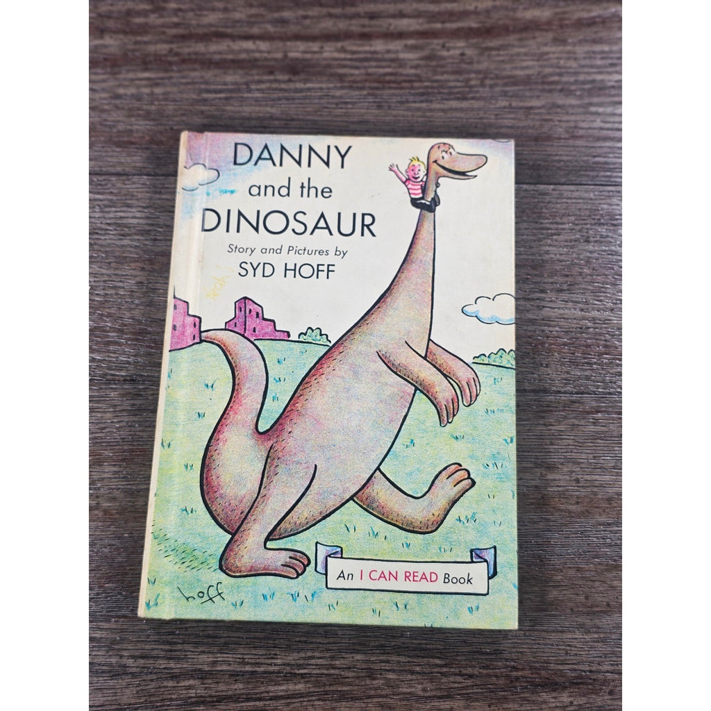 Danny and the Dinosaur 1958 Syd Hoff I Can Read Hardcover