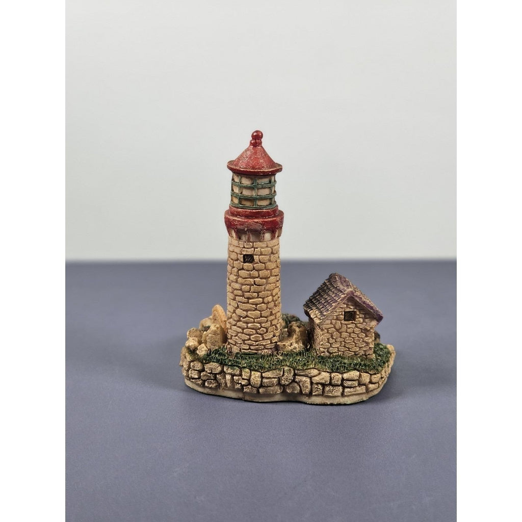 Ks Collection Lighthouse Figurine Bridge Cottage 1990s Coastal