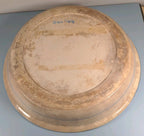 Arcopal Volcano Serving Plate Blue Wheat Design 11.5" Diameter