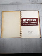 Hershey’s 1934 Cookbook Chocolate Recipes Baking Desserts Hardcover Book (1971)