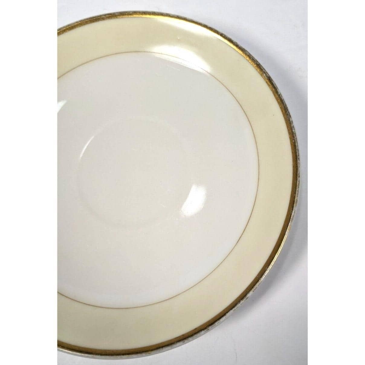 Noritake Dawn Saucer Gold Trim Replacement Vintage 5.5 Inch
