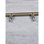 Vintage Brass Cabinet Pull Center Modern Drawer Handle