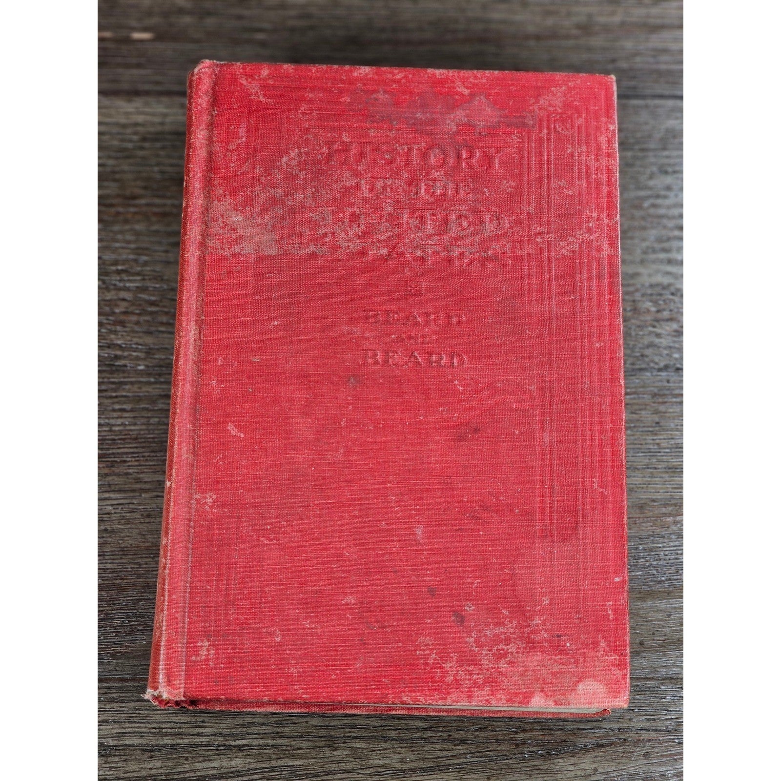 History of the United States 1950 Charles & Mary Beard HC Book