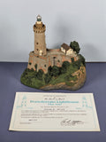 Danbury Mint Portoferráio Lighthouse Sculpture 5.5" Tall From Historic Internati