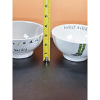 Set Of 5 Rae Dunn Witch Legs Halloween Bowls