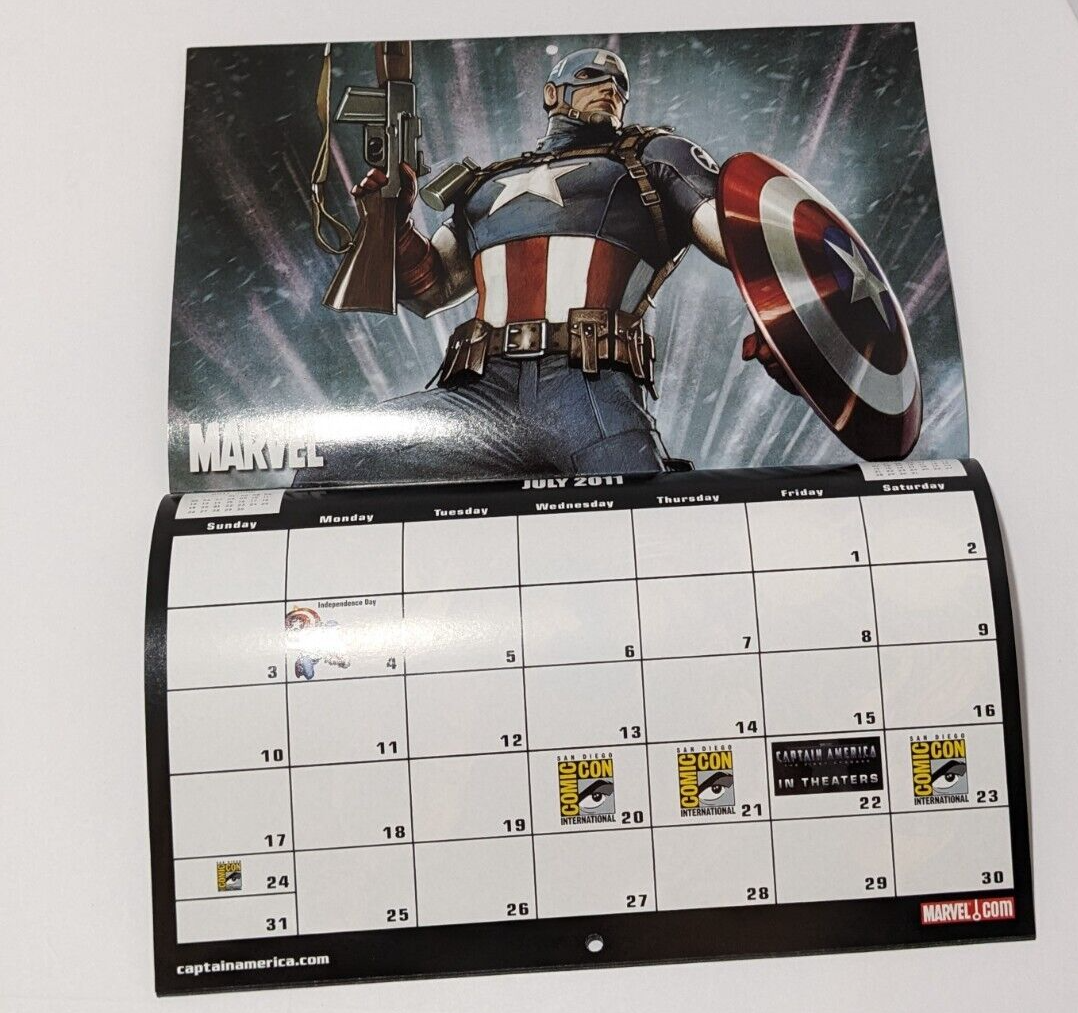Marvel 2011 Calendar