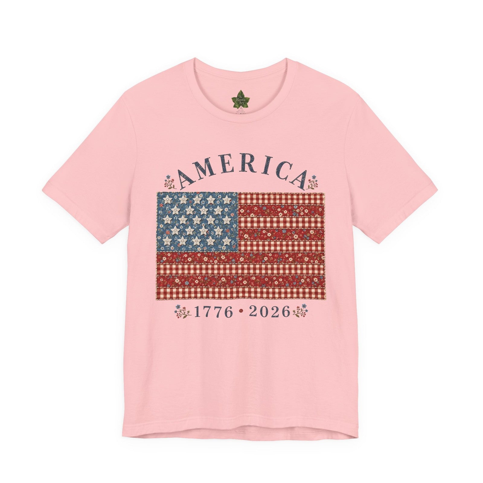 America 1776-2026 Flag Tee | Vintage Stars and Stripes