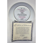 Carl Valente Hampshire Spring Splendor Plate W.S. George Cottage