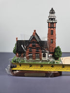 Lefton Lost Lights Cleveland Lighthouse Figurine With Box & Certificate