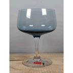 Fostoria Glamour Blue Sherbet or Champagne Glass 5 1/8 Inch Vintage