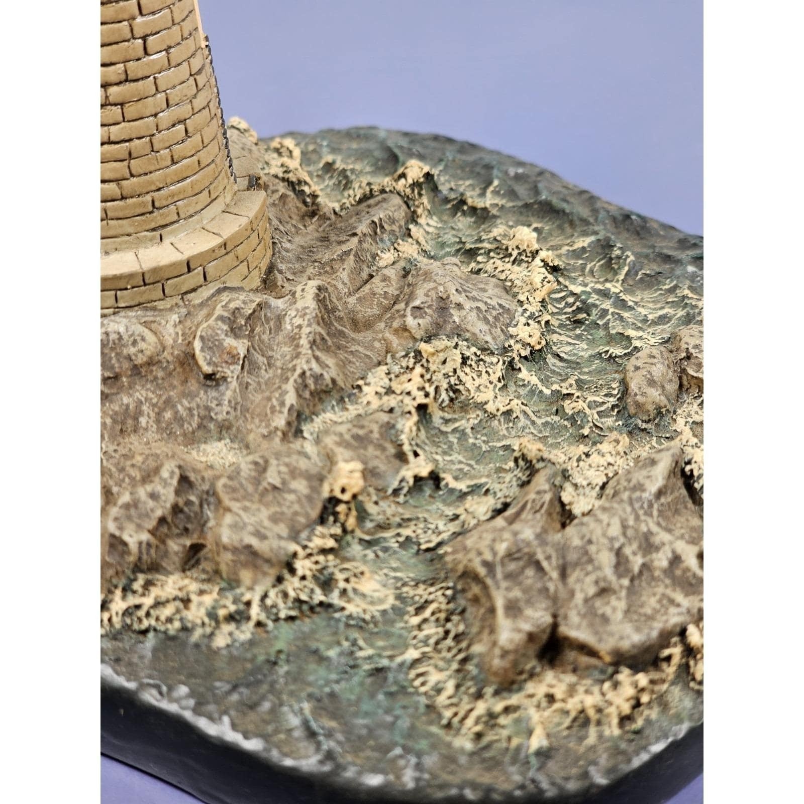 Danbury Mint Eddystone Lighthouse Figurine COA Maritime