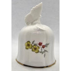 Royal Westminster Butterfly Bell Floral Gold Trim Vintage
