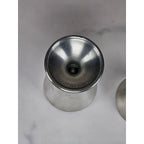 Kirk Stieff Pewter P105 Goblets Set of 2 Vintage Pewter Cups