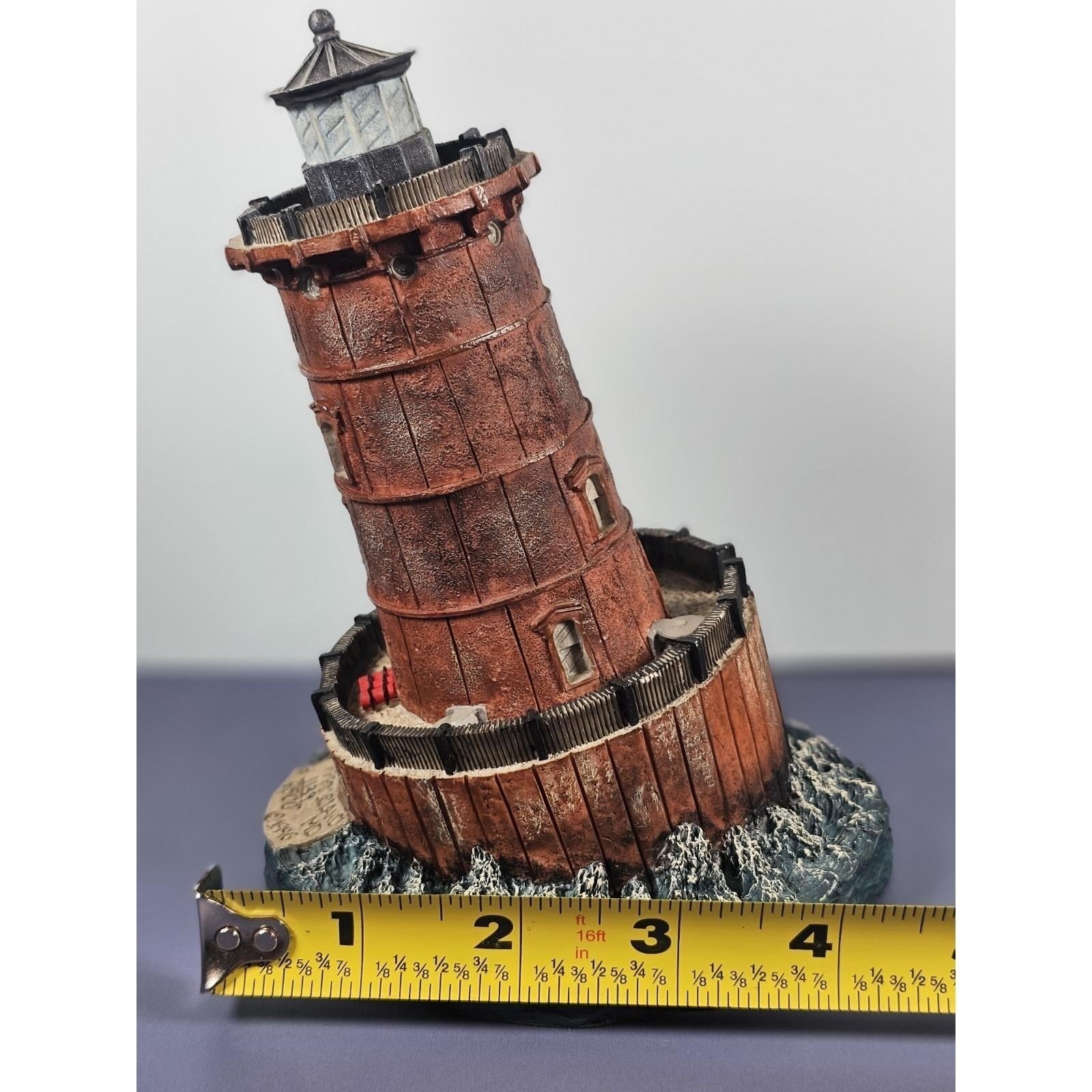 Harbour Lights Sharps Island Lighthouse Figurine 1996 COA