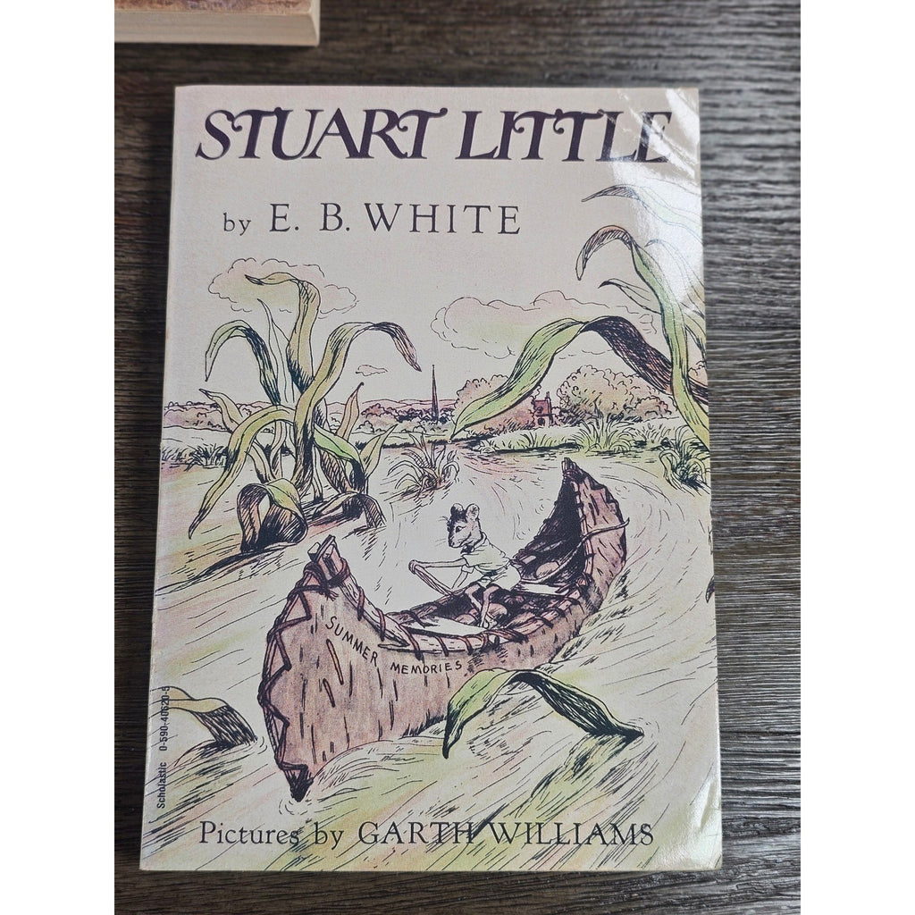 E.B. White Boxed Set 3 Books 1987 Scholastic Worn Slipcase