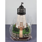 Lefton Wolf Island Lighthouse Lost Lights w/ Tin Box COA