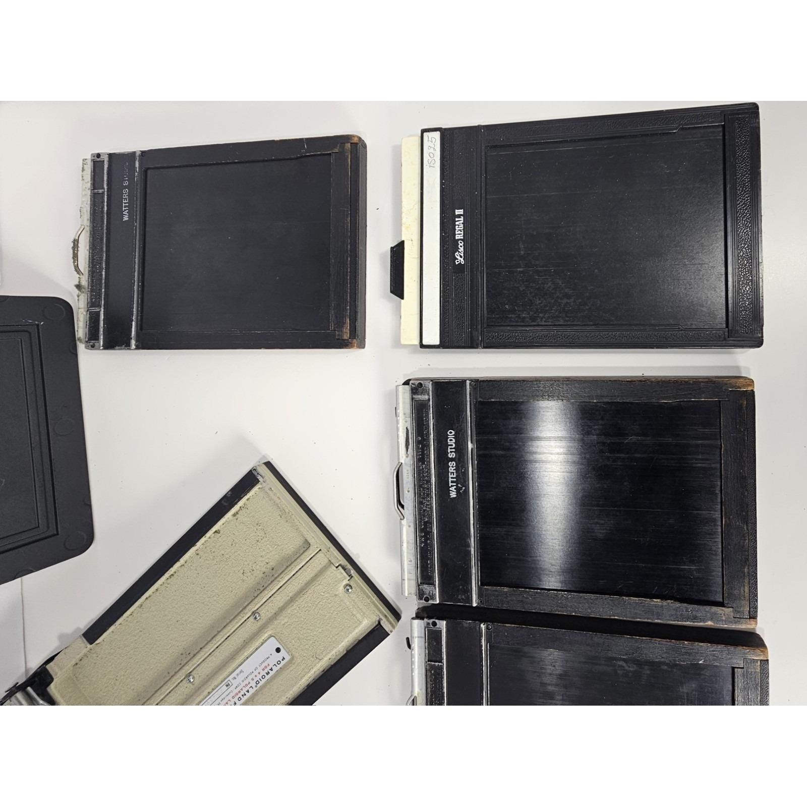 Calumet 4x5 Monorail View Camera w Film Holders & Lens Board