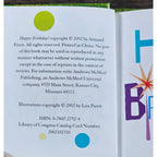Happy Birthday Mini Gift Book 2002 Armand Eisen 3.5" Square