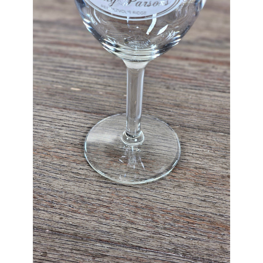 Berry Parsons Rendezvous Ridge 7" Wine Glass Clear Stemware