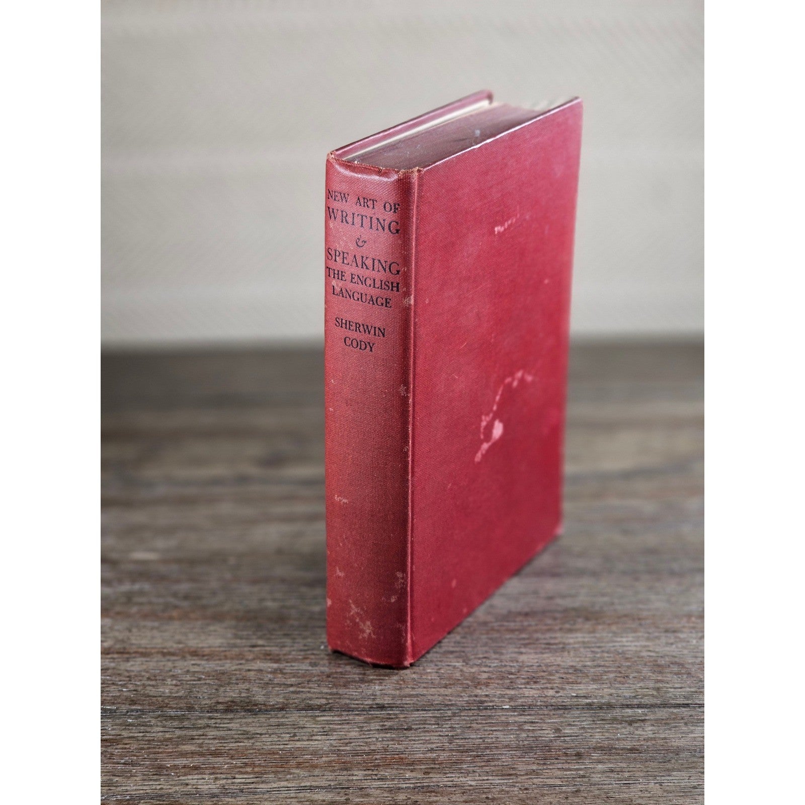 New Art of Writing & Speaking English Language 1949 Sherwin Cody HC