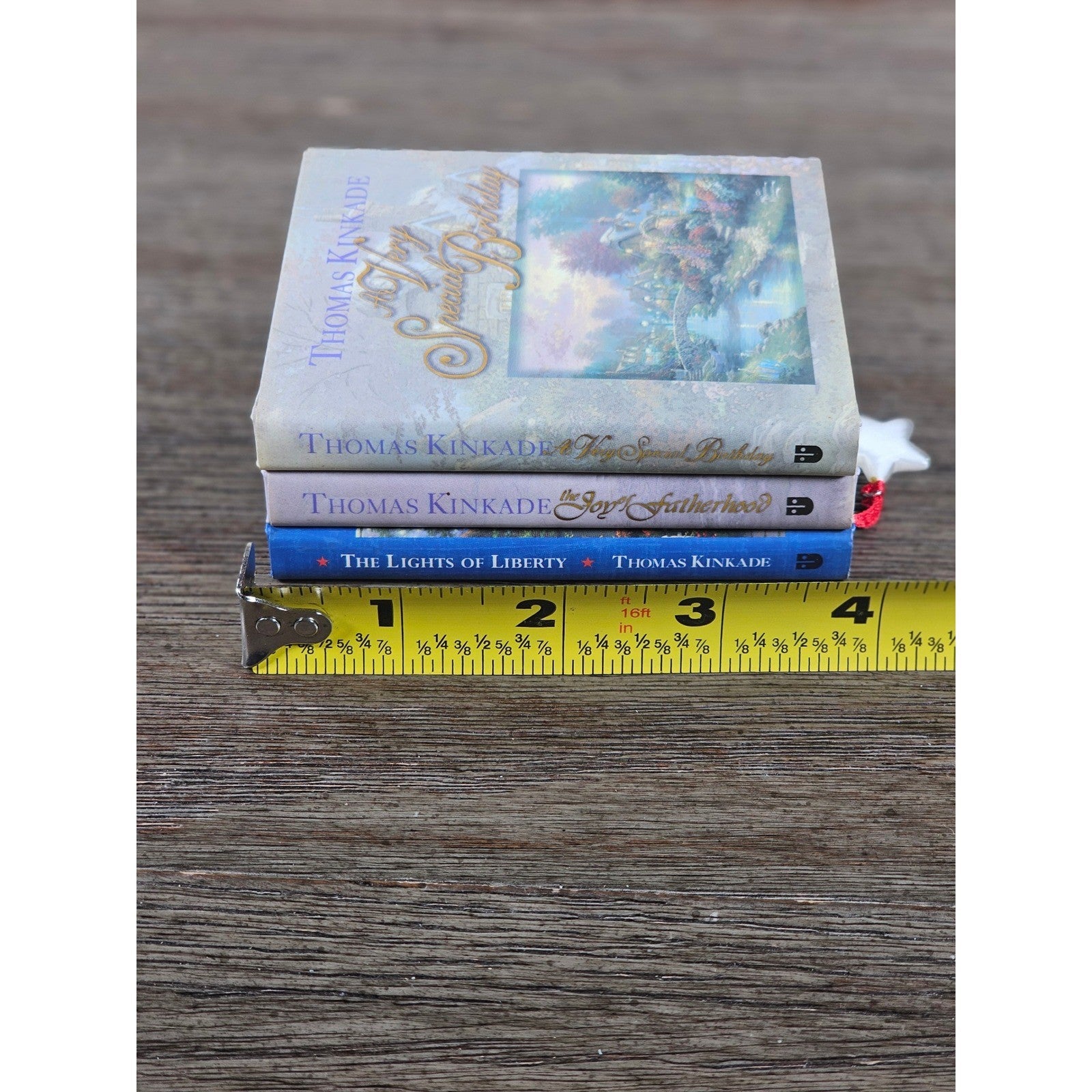 Thomas Kinkade Mini Gift Book Set of 3 Small Hardcover Keepsakes