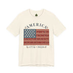 America 1776-2026 Flag Tee | Vintage Stars and Stripes