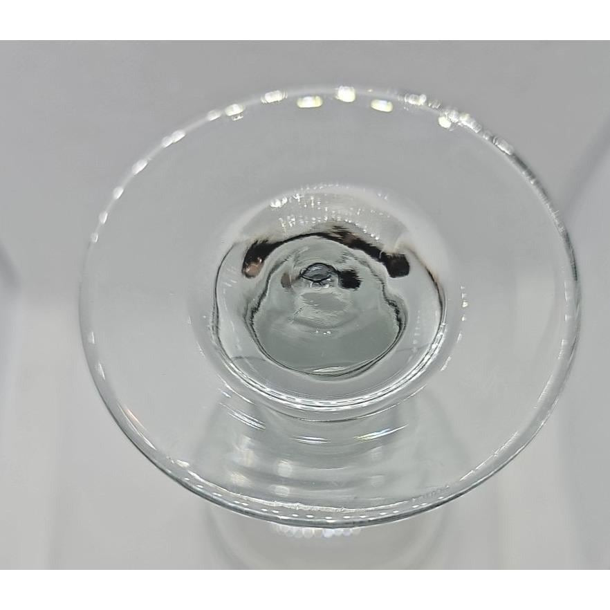 Libbey Sirrus Clear Goblet Ribbed Glass Water Wine Glass