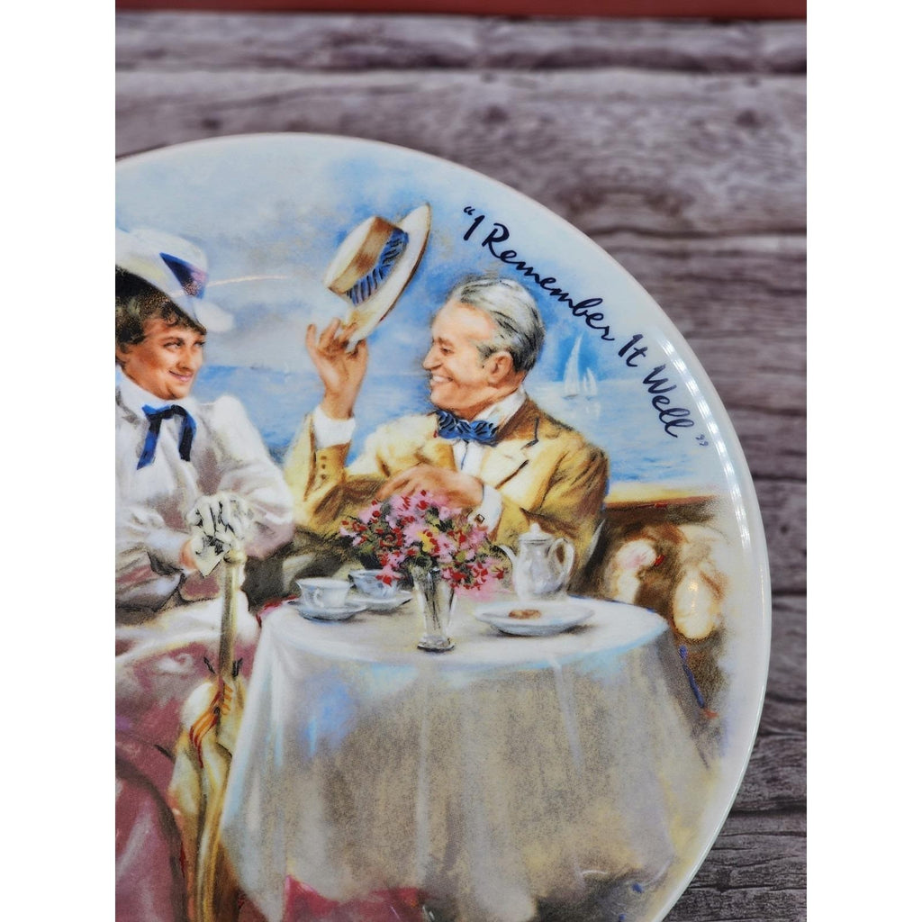 Vintage 1986 Limoges Gigi Collector Plate "I Remember It Well" 8.5 Inch