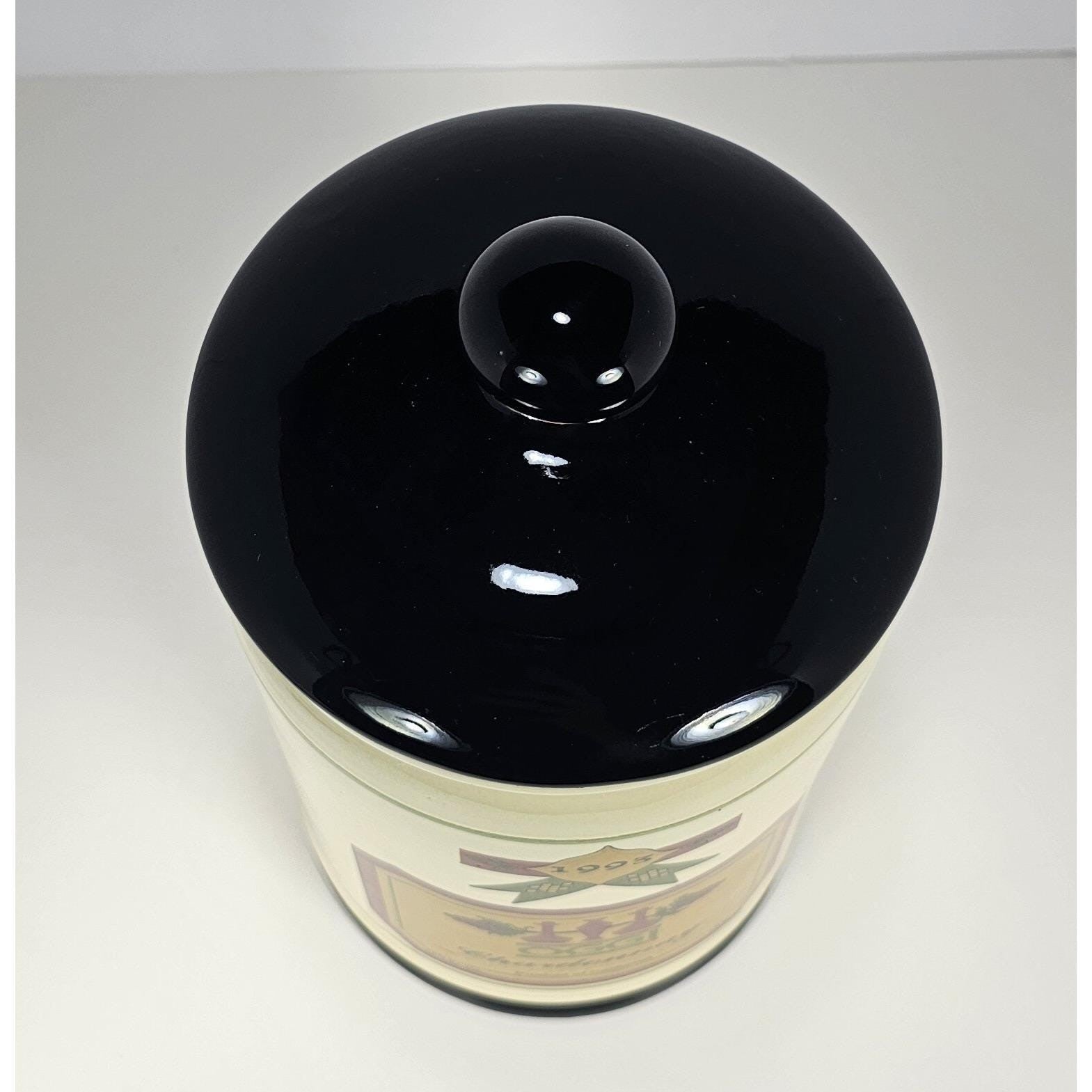 Oggi Chardonnay Canister Lid 7.5x5 Kitchen Storage Jar