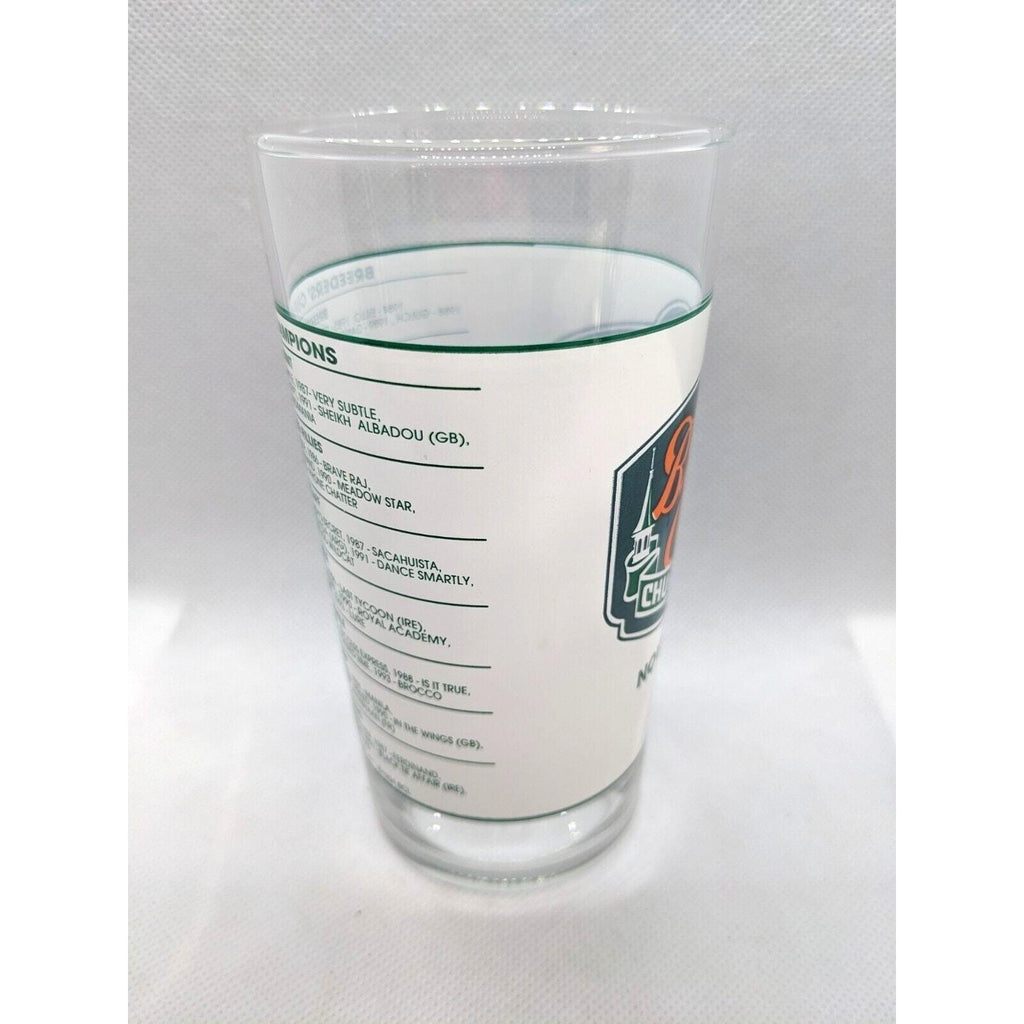 Vintage Breeders Cup 1994 Churchill Downs Racing Glass by Libbey