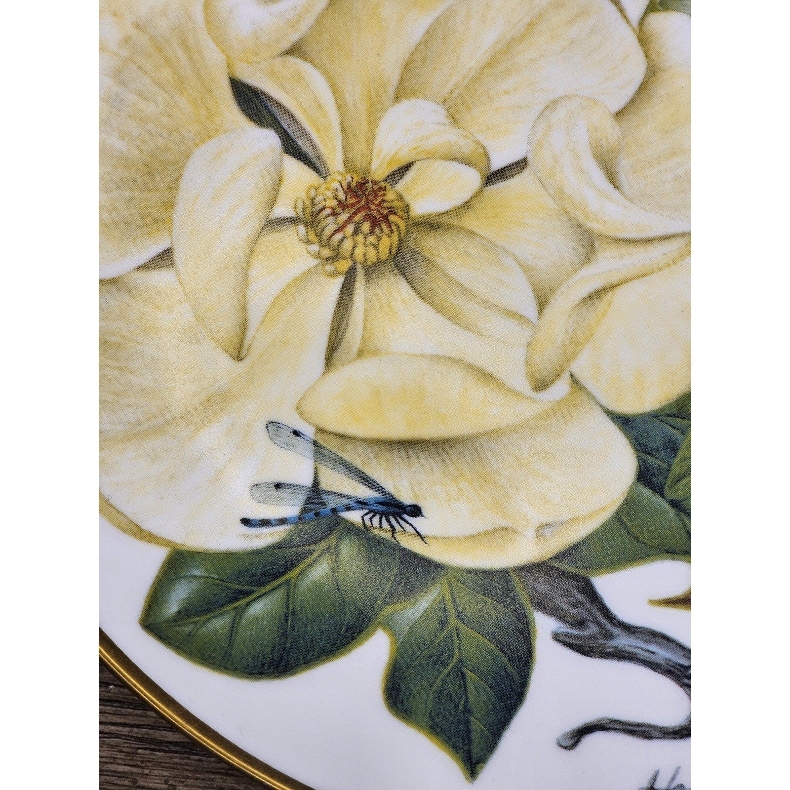 Franklin Mint Mississippi Delta Wildflowers Plate 1978