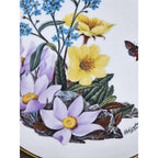 1978 Alaskan Wildflowers Plate Franklin Porcelain Sierra Club
