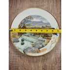 Vintage Franklin Porcelain Plate A Secluded Stream in November 1979