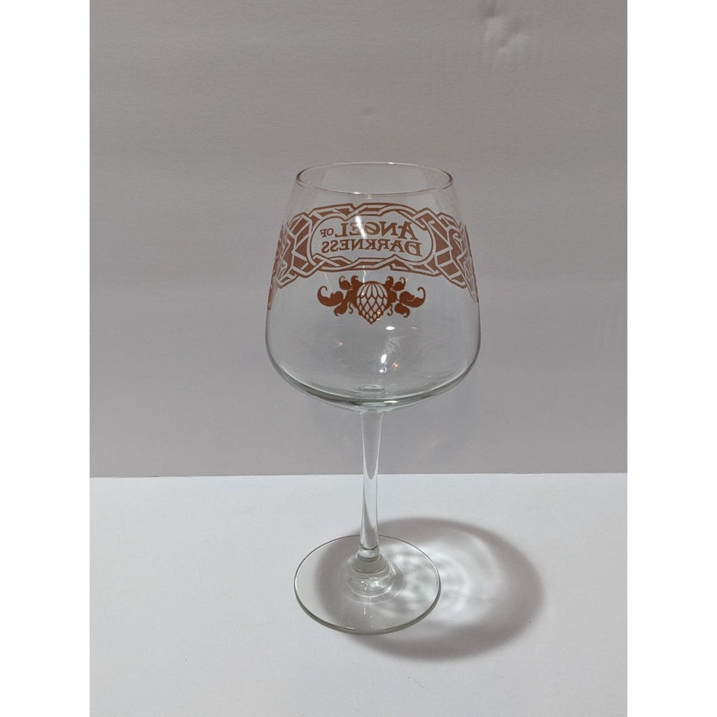 Angel Of Darkness Wine Glass Celtic Knot Goblet 8 Inch