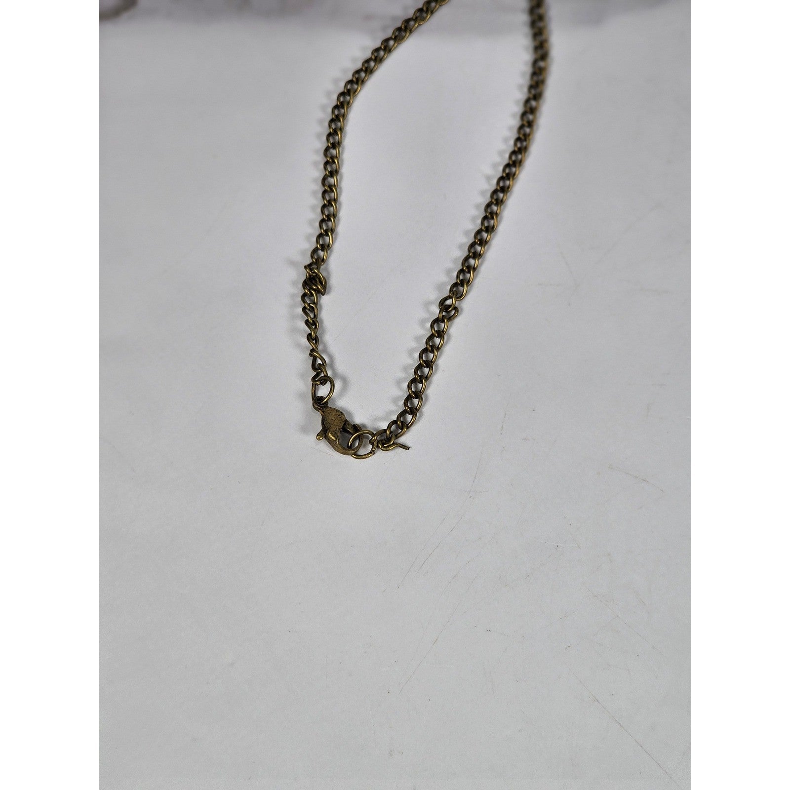 Vintage Bicycle Pendant Necklace Gold Tone Bike Charm Cyclist Jewelry