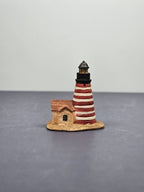 Lenox Miniature Lighthouse Thimble Figurine West Quoddy Head Lighthouse ME
