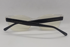 Prive Revaux The Professor Blue Light Reading Glasses Clear/Black With Case
