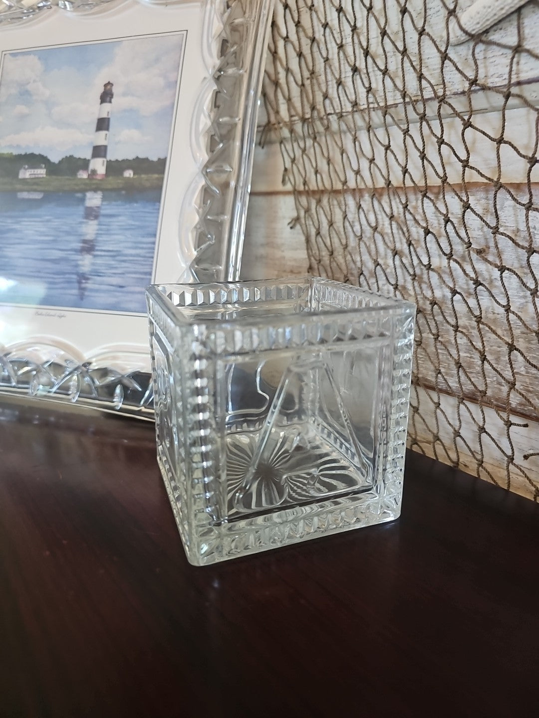 Clear Mikasa Crystal Baby Memories Box – Vintage Mikasa Leaded Crystal Keepsake