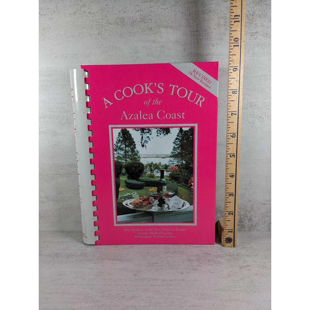 1985 Azalea Coast Cookbook Wilmington NC Spiral Community Book