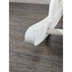 Vintage Wooden Doll Rocking Chair White 16" Cottage Style 80s 90s