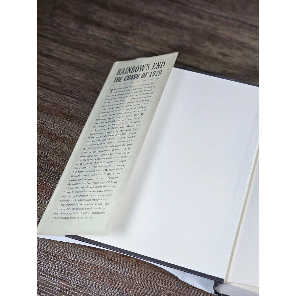 Rainbow's End Crash of 1929 Maury Klein HC 2001 OUP History