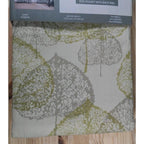 Spencer Home Decor Curtain Panels 54x84 Cotton Leaf Pattern Set