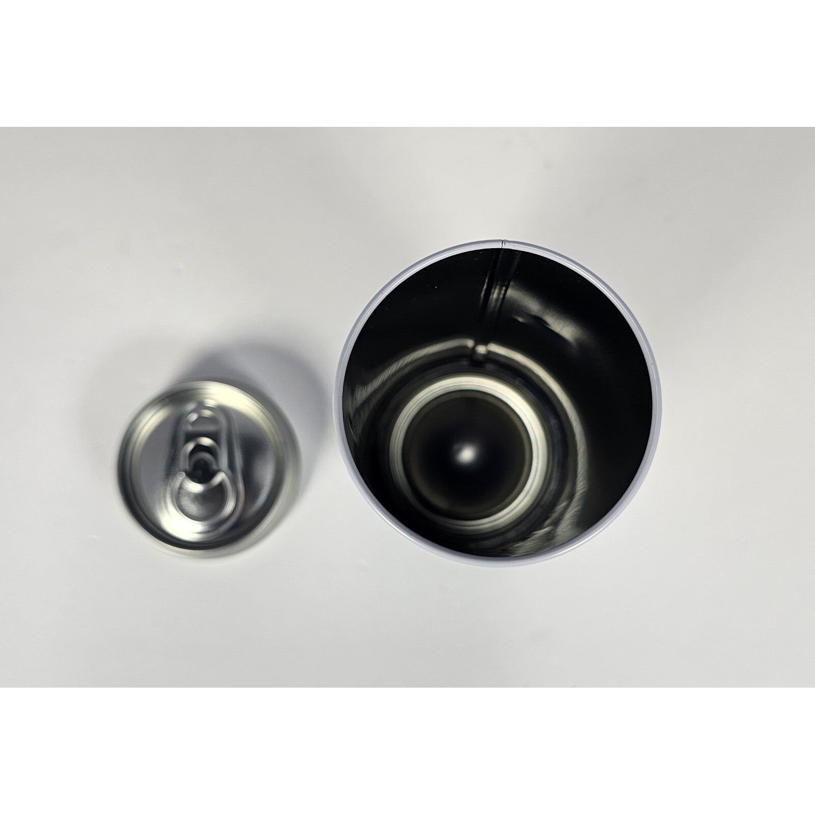 Vintage YETI Stash Can Limited Edition Aluminum Pop Top Canister