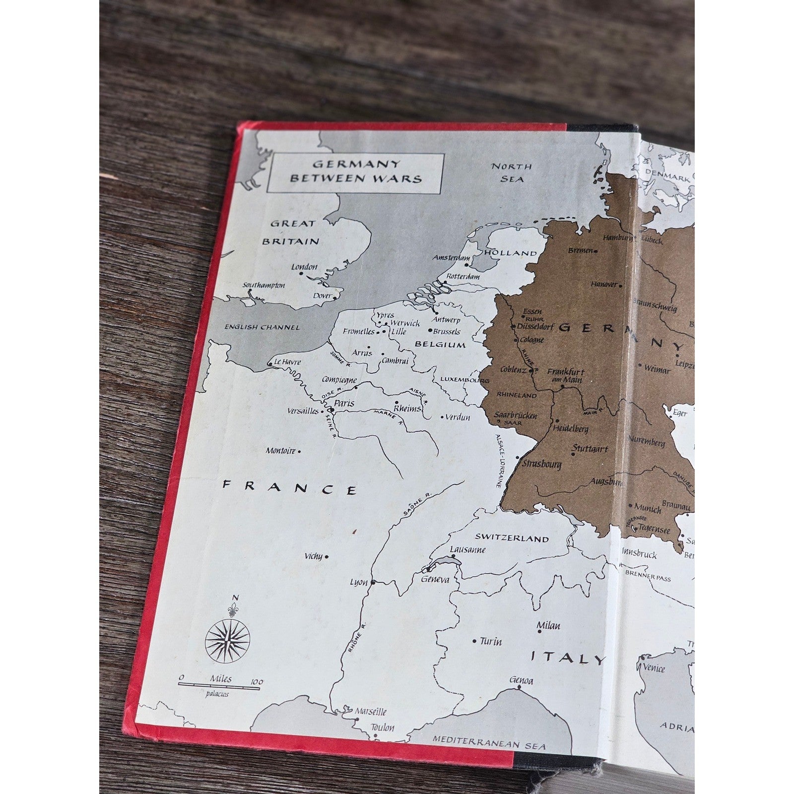 Adolf Hitler by John Toland 1976 Hardcover Biography Red Cloth