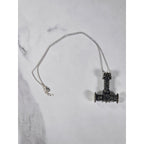 Vintage Thor Hammer Pendant Necklace 34g Norse Style