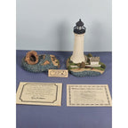 Harbour Lights Round Island Lighthouse 2000 #242 w/ COA
