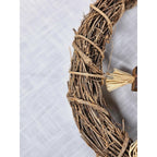 Rustic Autumn Harvest Welcome Wreath | Fall Door Decor with Pumpkins & Foliage
